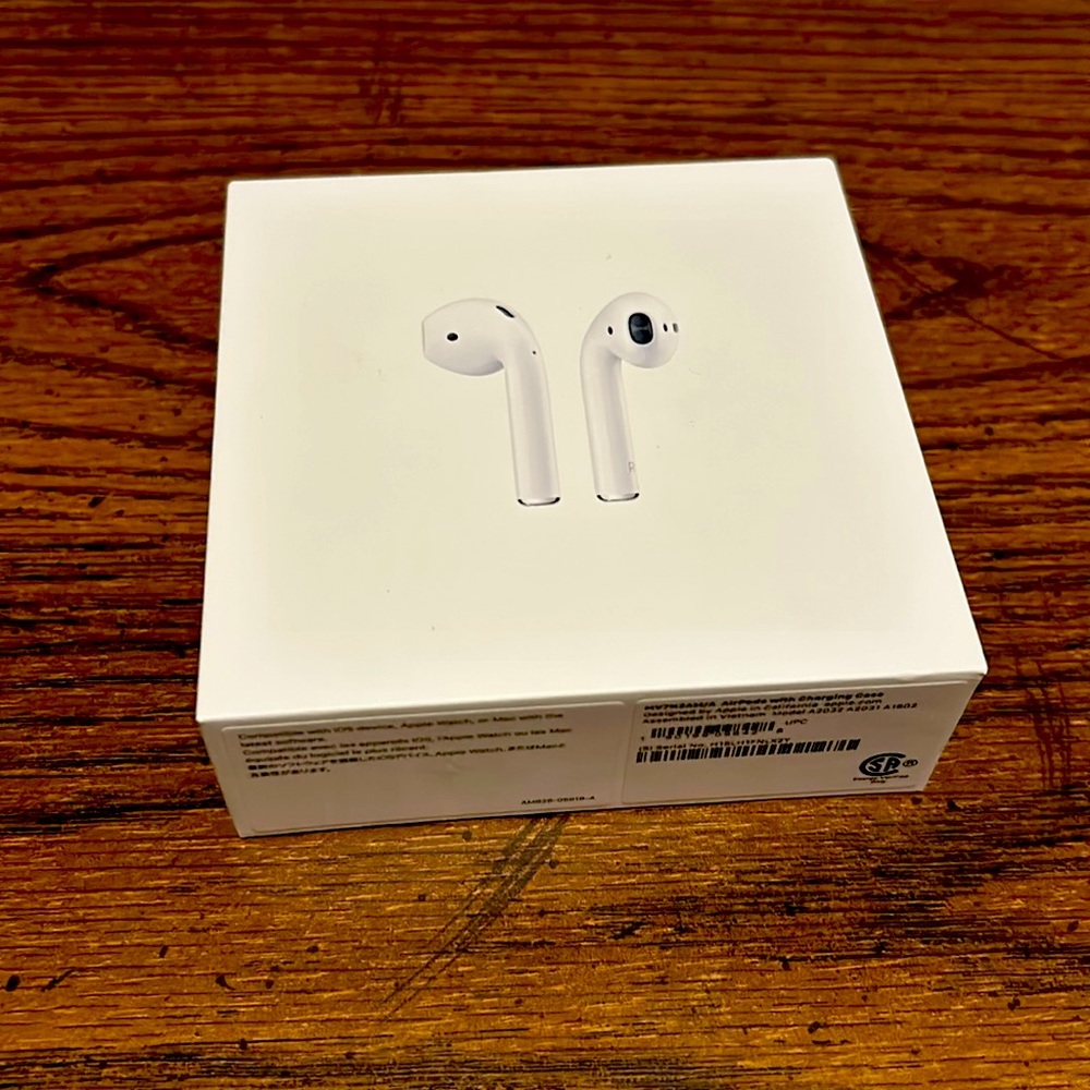 A AirPod box